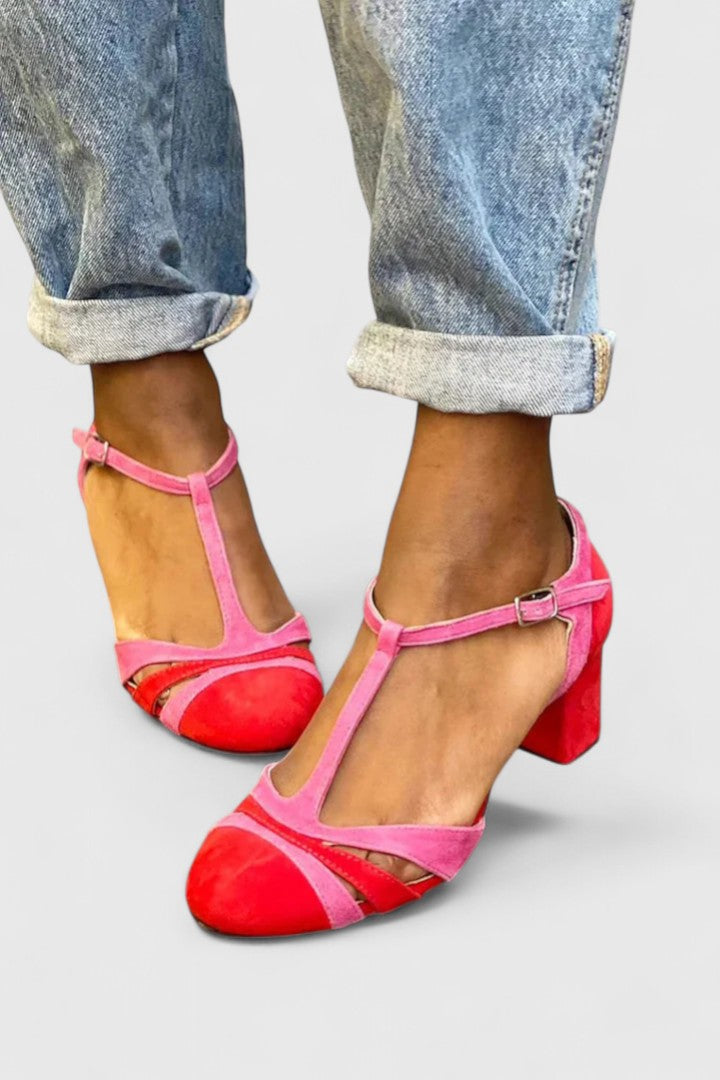 Renata™ | Modern Ankle Strap Heels
