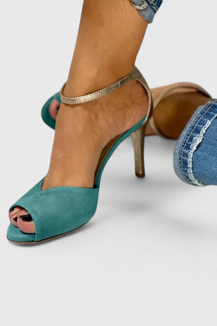 Isolde™ | Modern Ankle Strap Heels