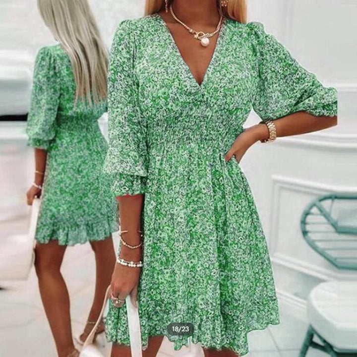 Felicity™ | Elegant Floral Maxi Dress