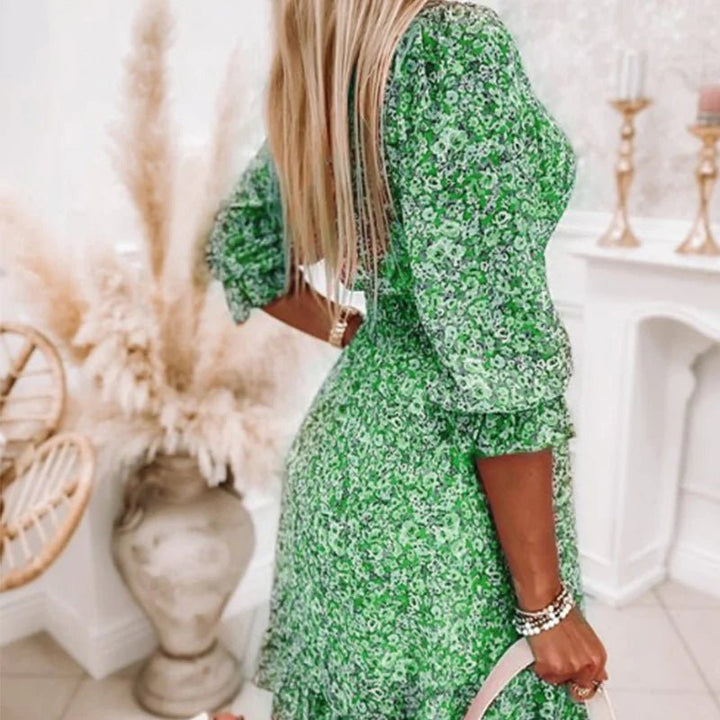Felicity™ | Elegant Floral Maxi Dress