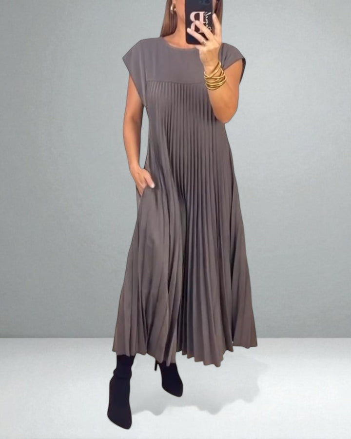 June™ | Pleated Midi Dress