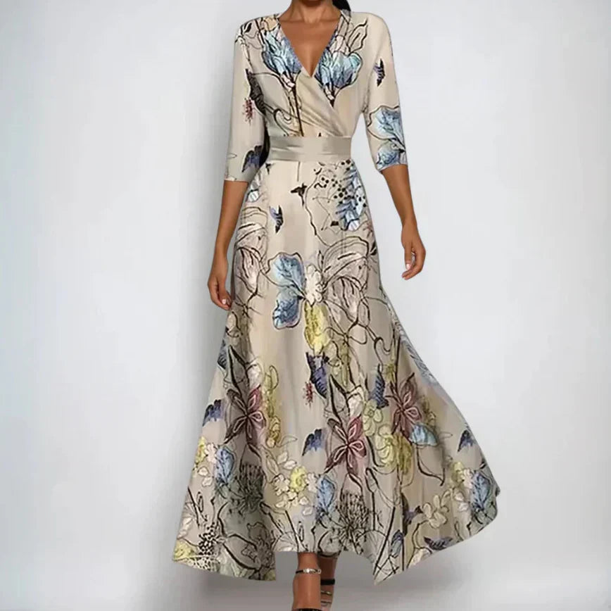 Lillian™ | Elegant Floral Dress