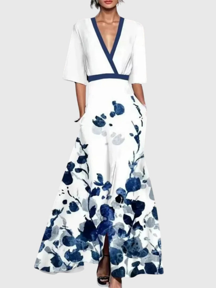 -Christelle™ | Elegant Spring Maxi Dress-