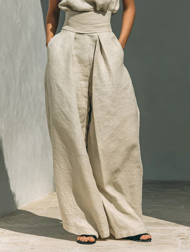 -Beatrix™ | Sleeveless Minimalist Set-