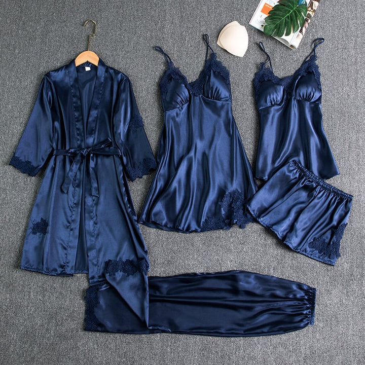 Alexandra™ | 5-Piece Elegant Lace Nightwear Set