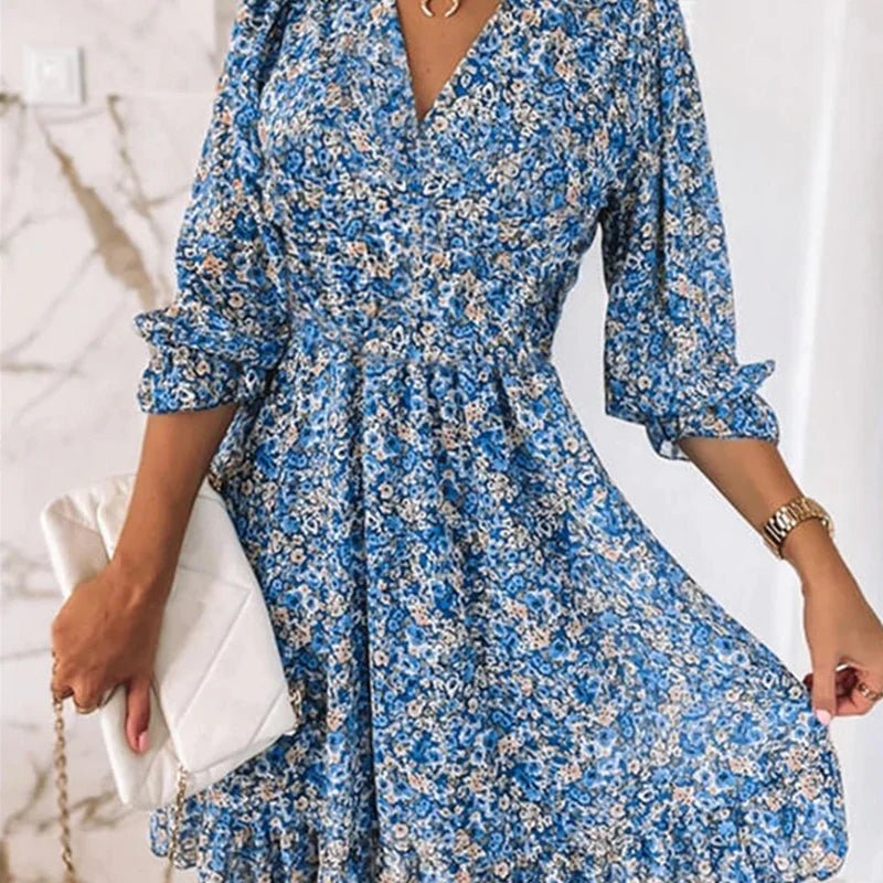 Felicity™ | Elegant Floral Maxi Dress