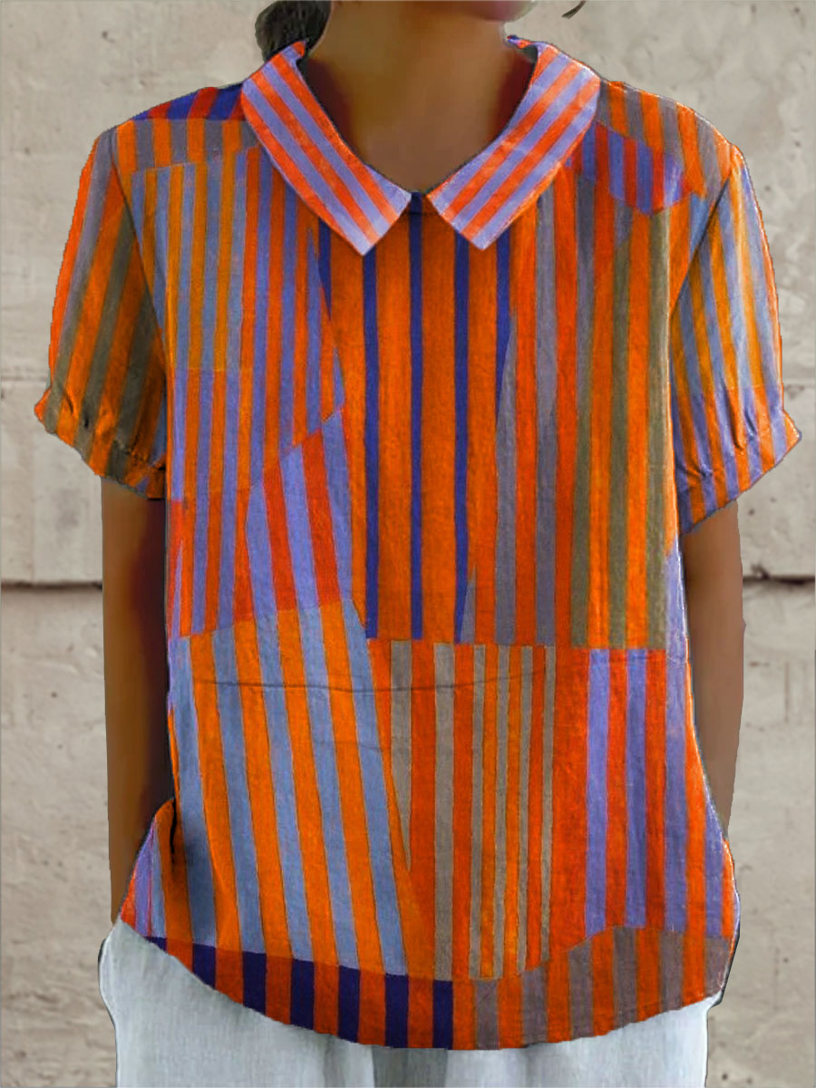 Saoirse™ | Bold Geometric Shirt