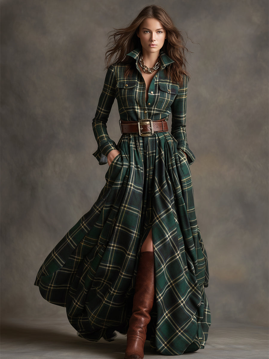 Charlotte™ | Classic Button-Up Shirt Dress