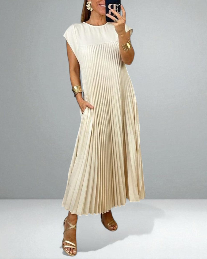 June™ | Pleated Midi Dress