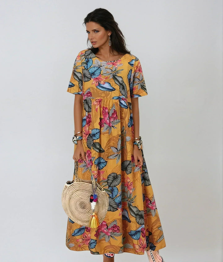 Yvonna™ | Graceful Bloom Maxi Dress