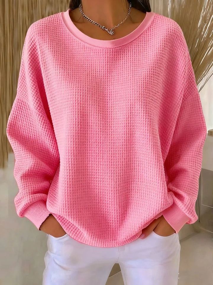 Sophia™ | Textured Casual Top