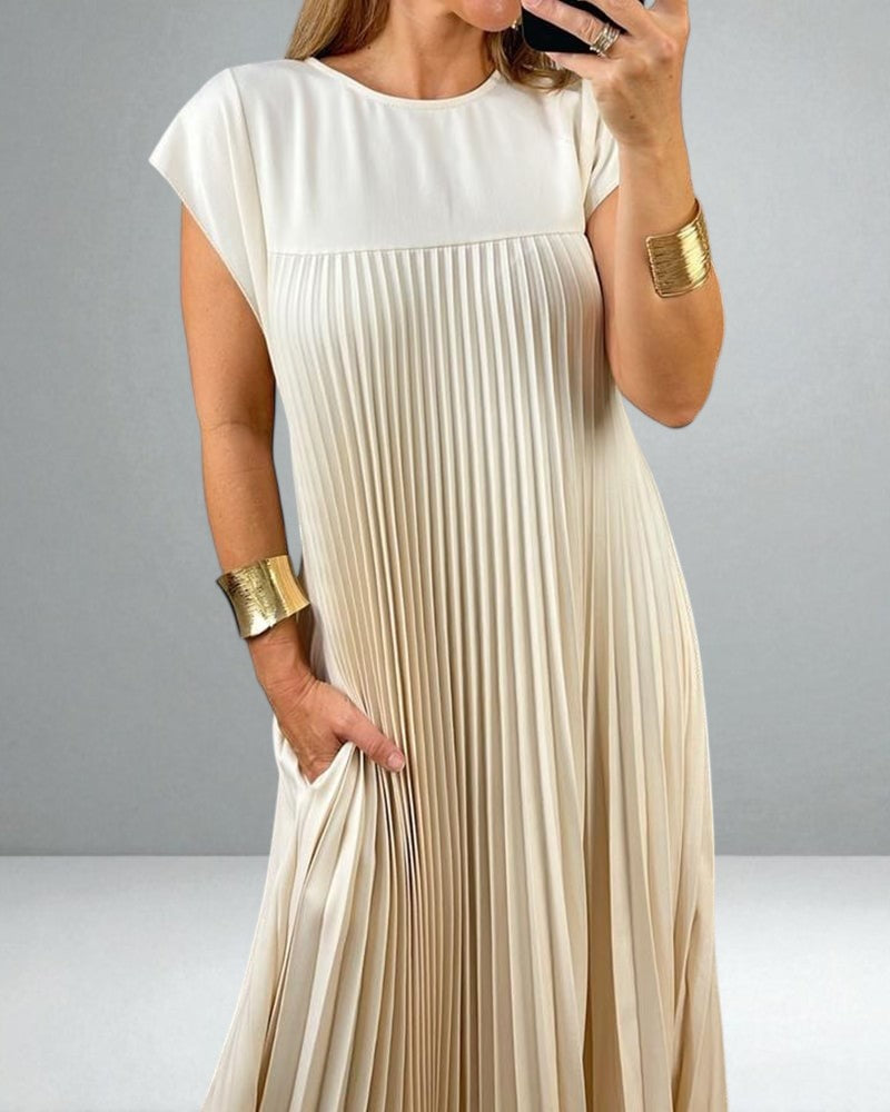 June™ | Pleated Midi Dress