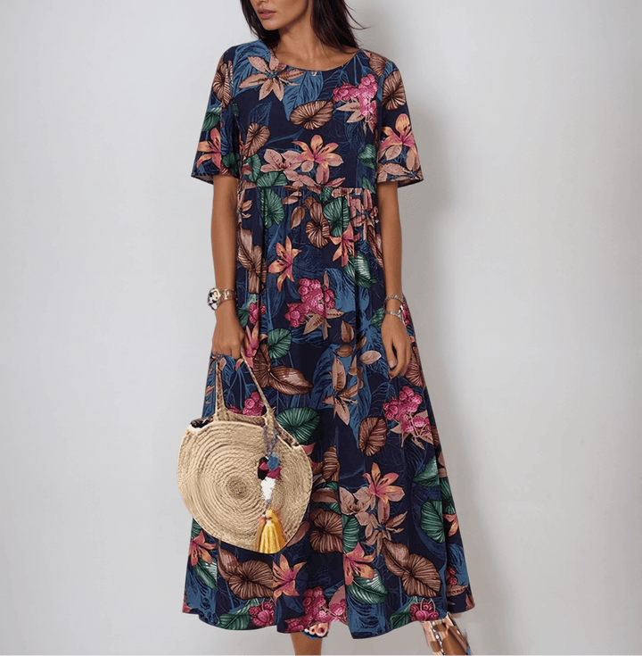 Yvonna™ | Graceful Bloom Maxi Dress