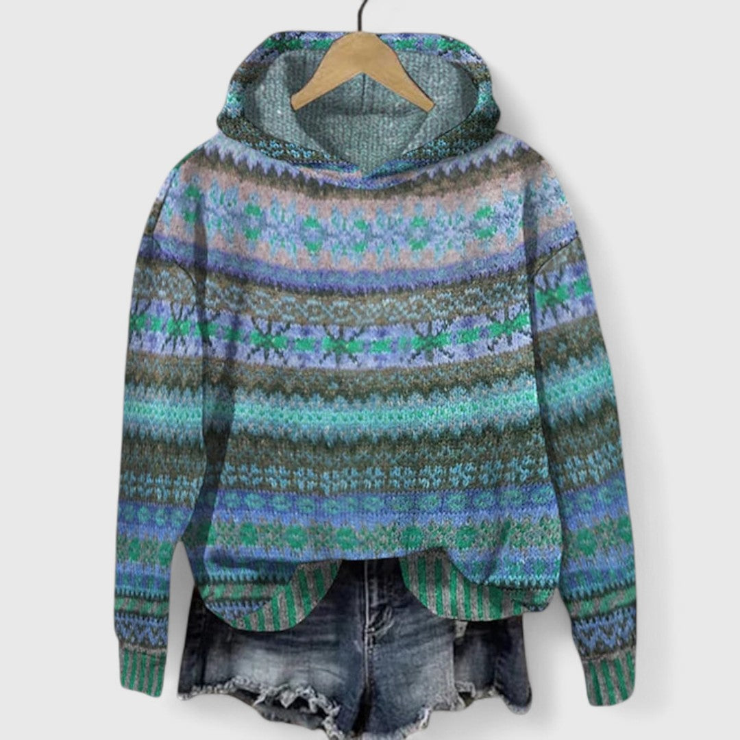 Aria™ | Retro Hoodie Sweater