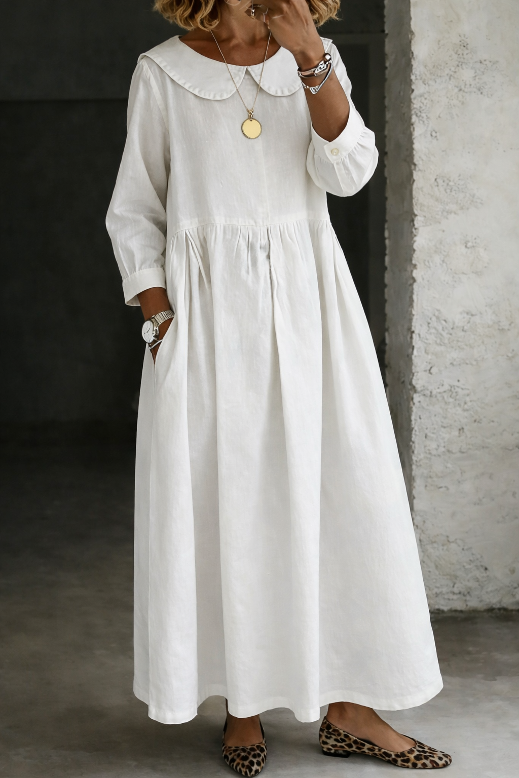 Mabel™ | Peter Pan Collar Dress