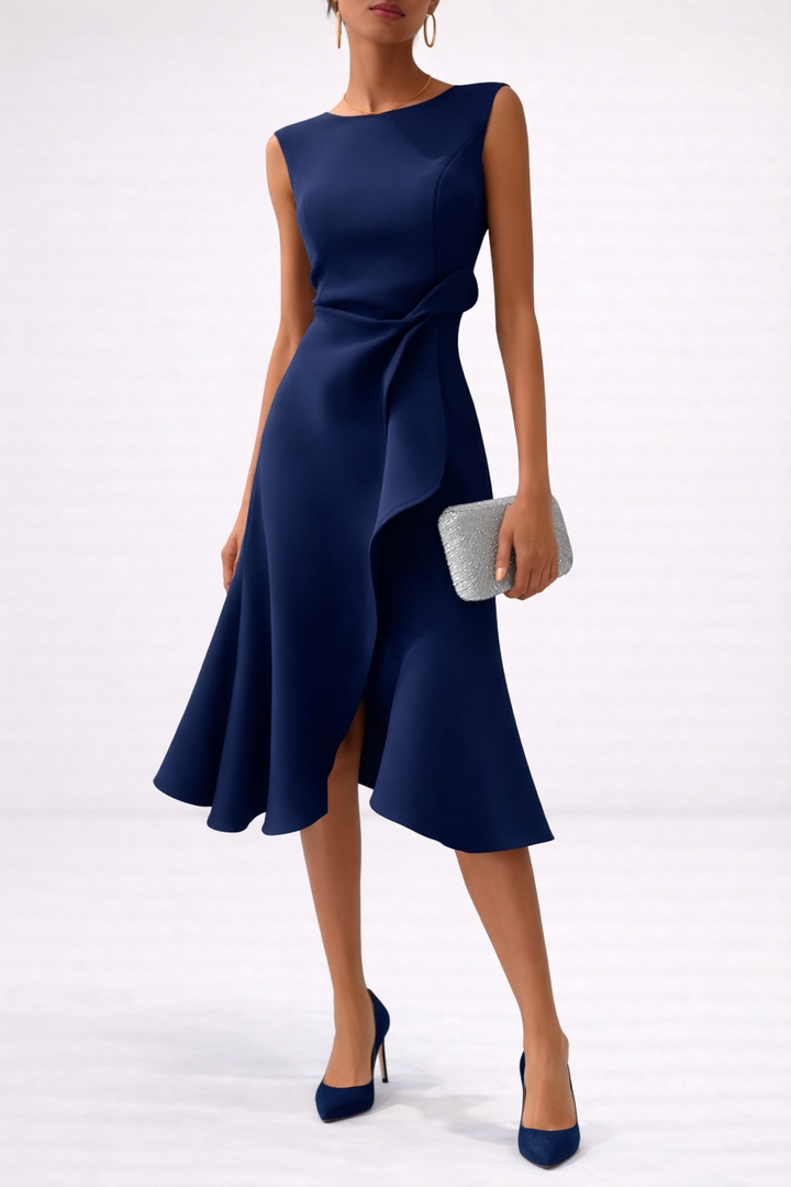 Eden™ | Draped Midi Dress