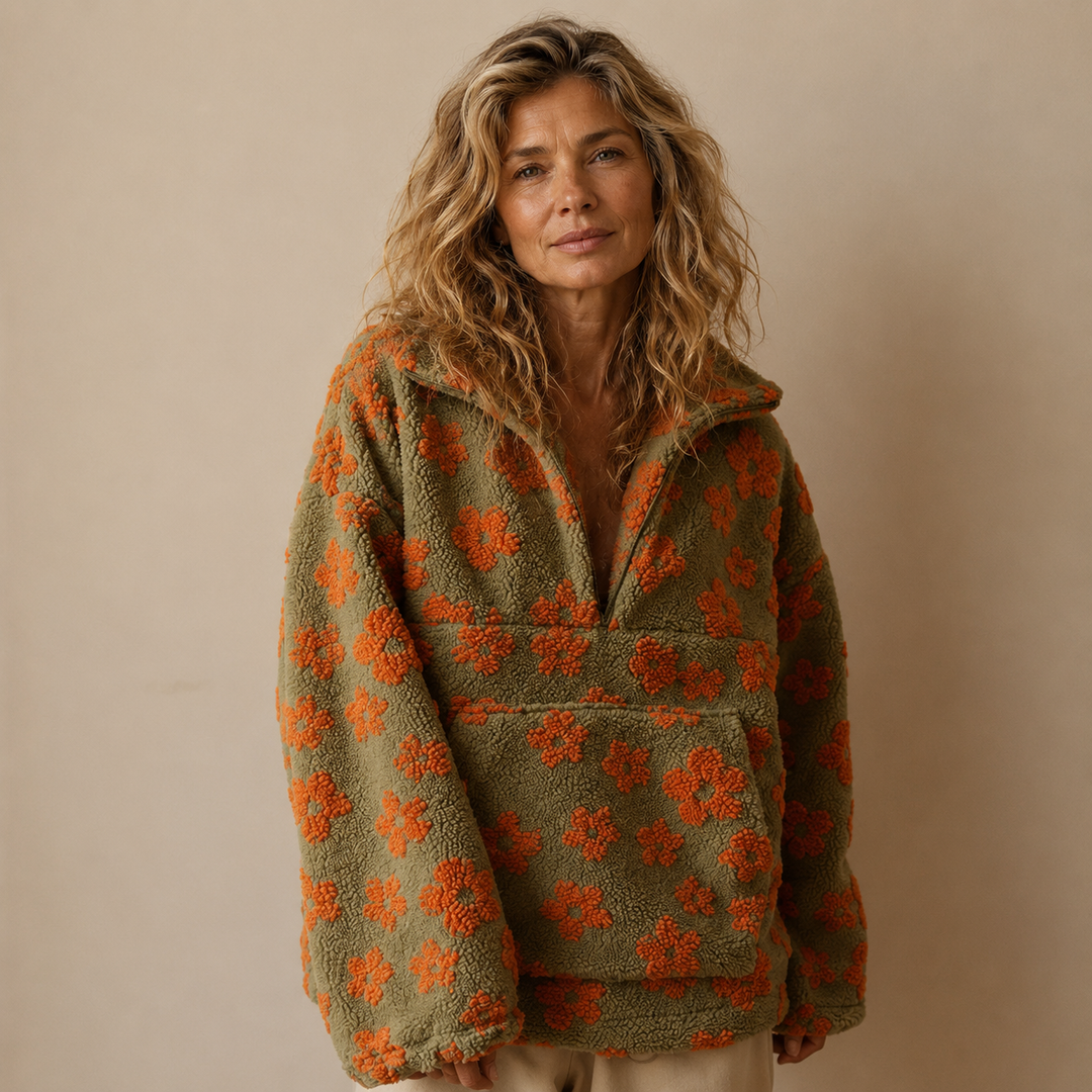 Daisy | Fleece Pullover Bloom