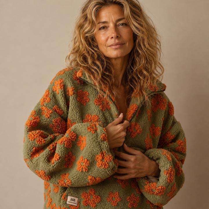 Daisy | Fleece Pullover Bloom