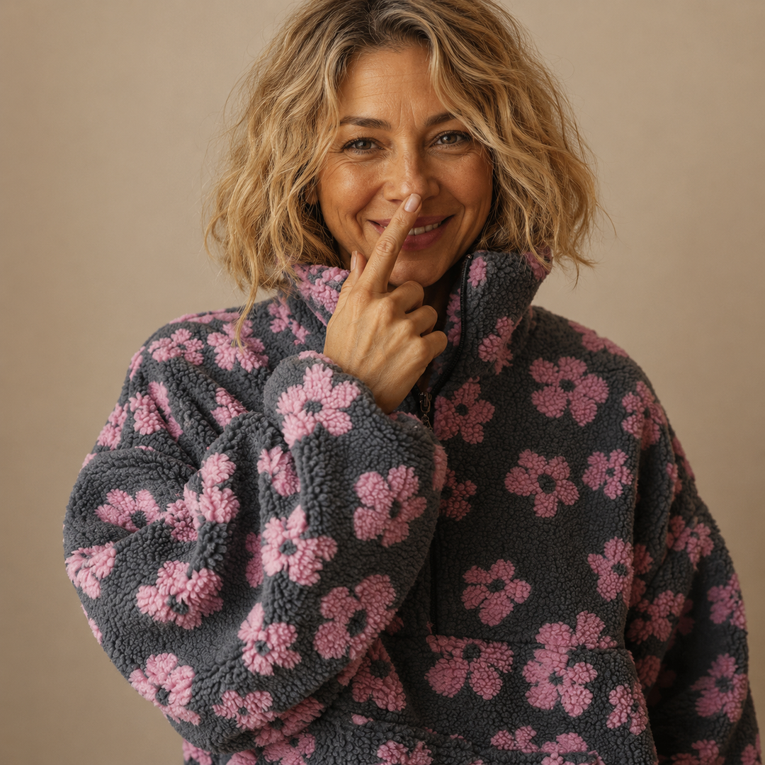 Daisy | Fleece Pullover Bloom