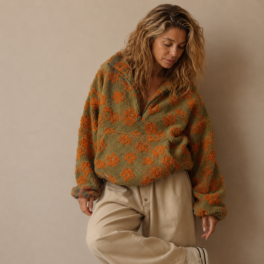 Daisy | Fleece Pullover Bloom