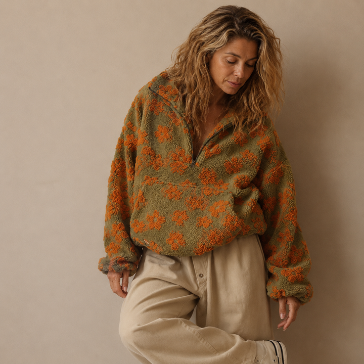 Daisy | Fleece Pullover Bloom