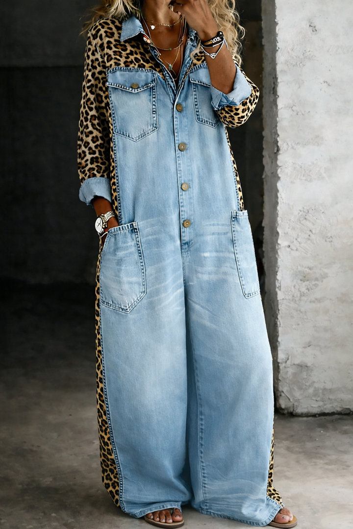 Niamh™ | One-Piece Shirt Jumpsuit