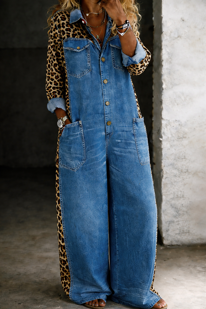 Niamh™ | One-Piece Shirt Jumpsuit