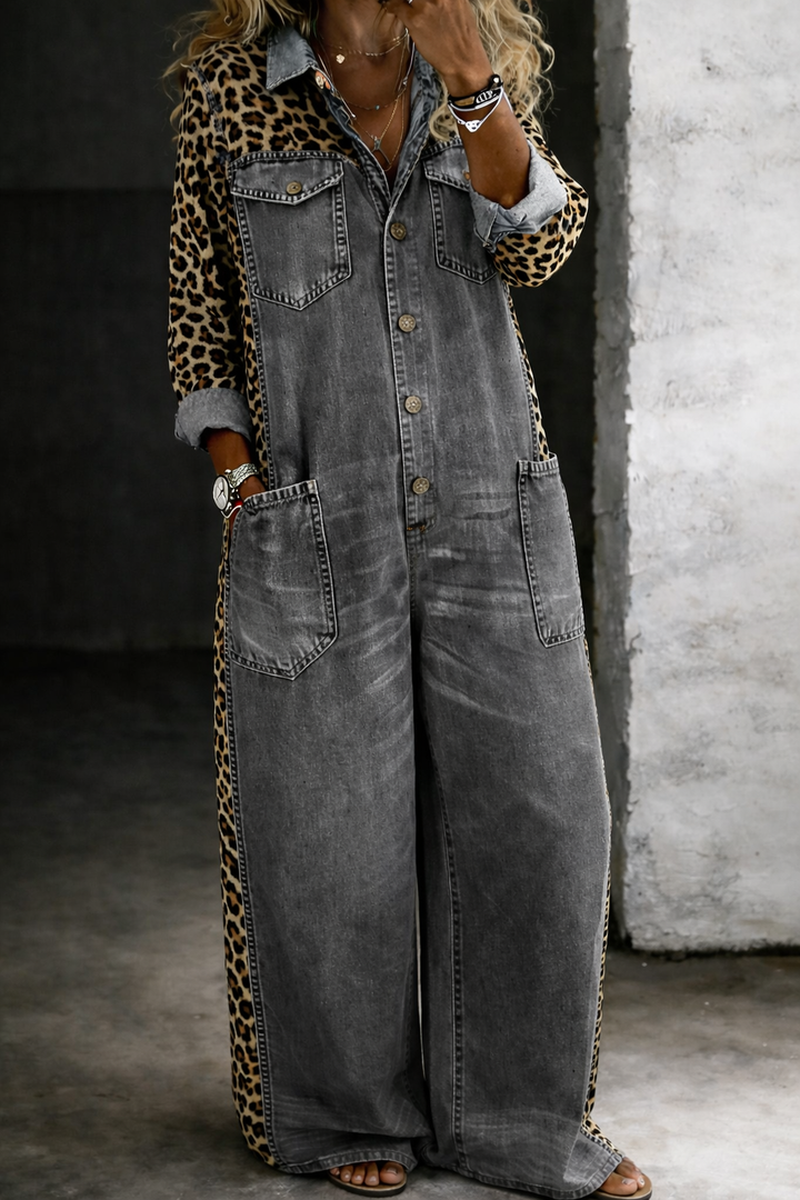 Niamh™ | One-Piece Shirt Jumpsuit
