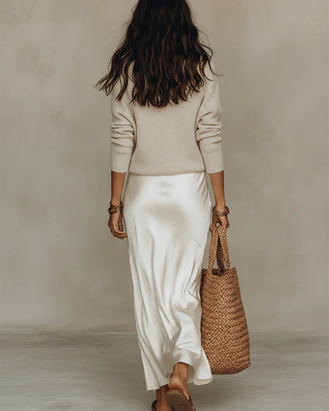 Greta™ | Midi Dress with Sweater Set