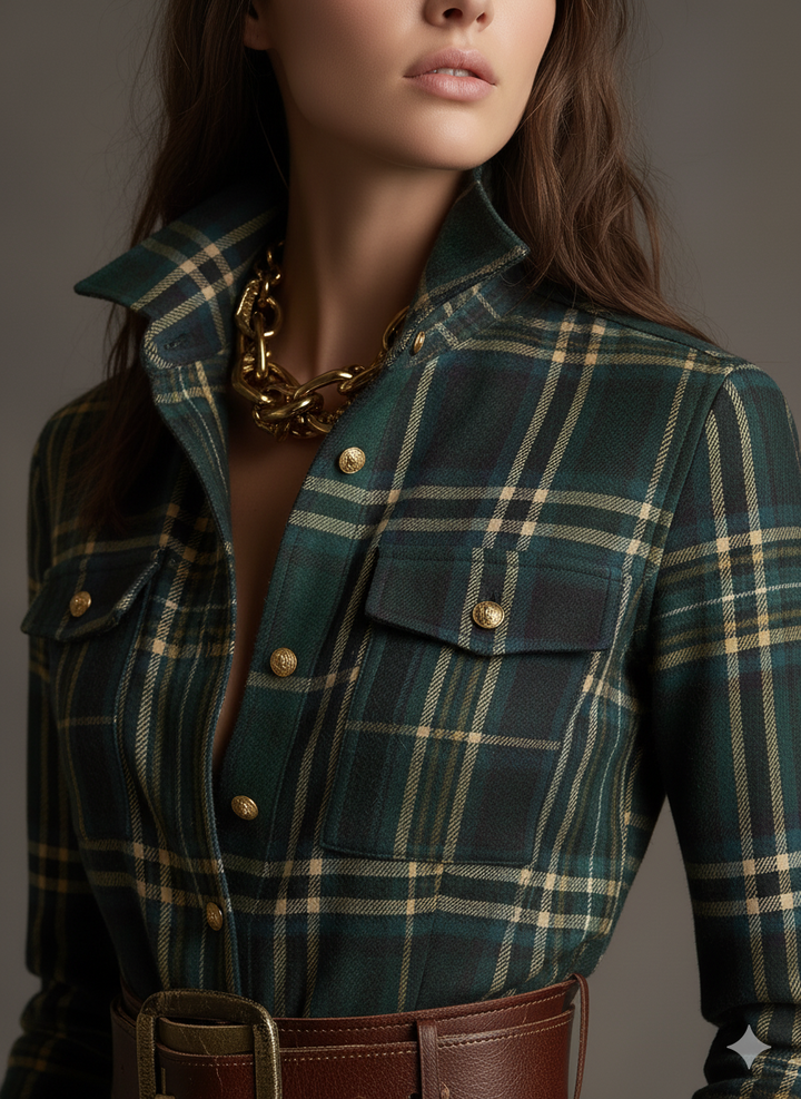 Charlotte™ | Classic Button-Up Shirt Dress