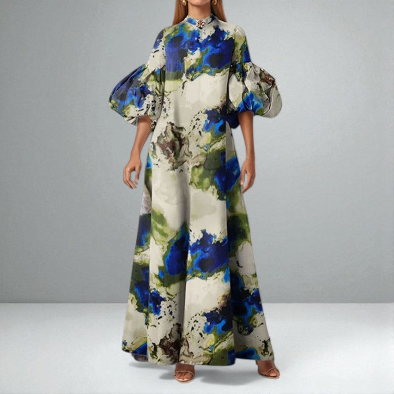 Uma™ | Watercolor Maxi Dress