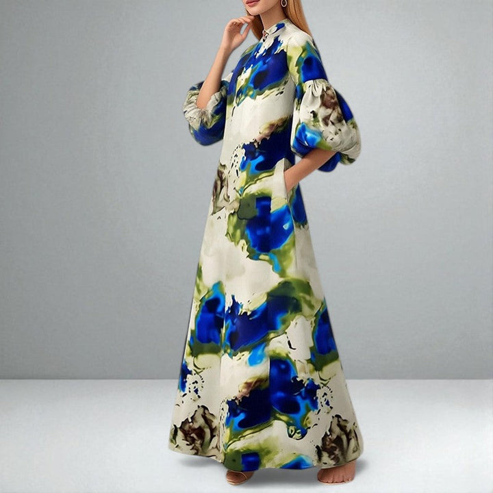Uma™ | Watercolor Maxi Dress