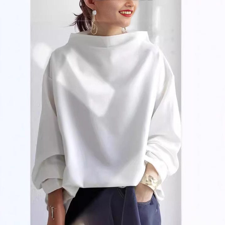 Vivienne™ | High-Neck Cozy Top