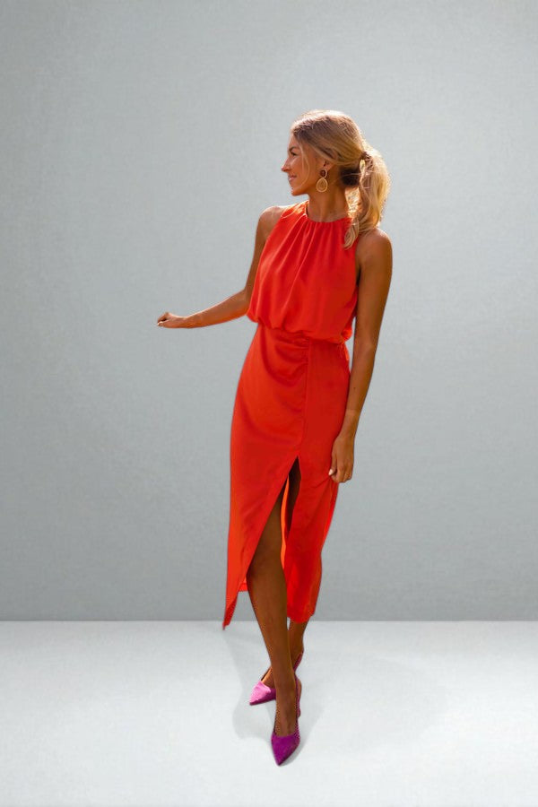 Sable™ | Classic Midi Dress