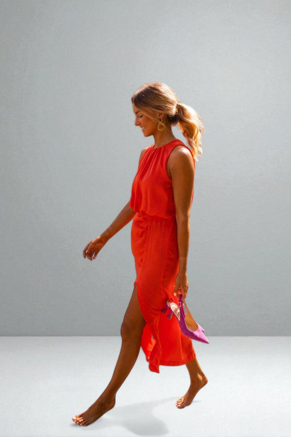 Sable™ | Classic Midi Dress