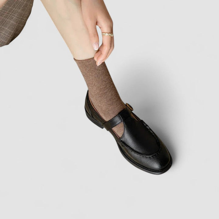 Priscilla™ | Square-Toe Orthopedic Flat