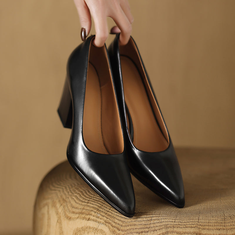 Camille™ | Elegant Pointed Heel Pumps