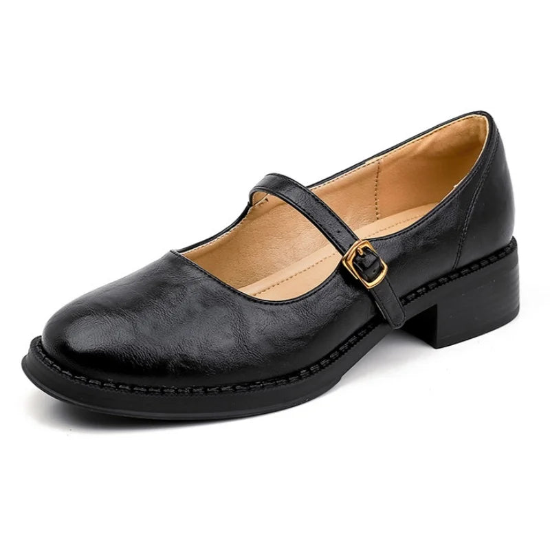 Florence™ | Classic Mary Jane Block Heel Shoes