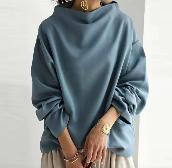 Vivienne™ | High-Neck Cozy Top
