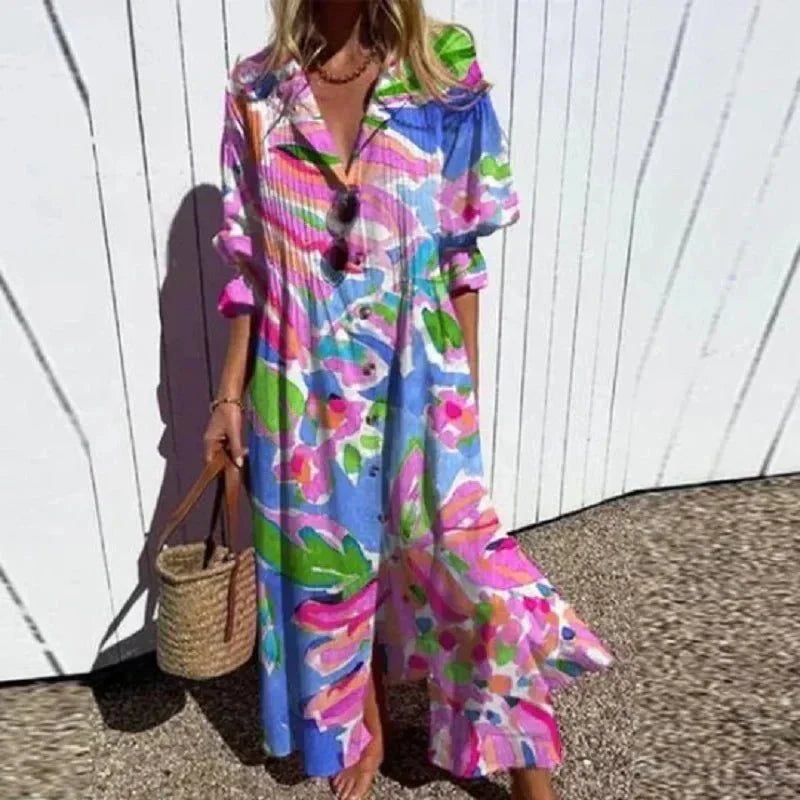 Nadia™ | Breezy Boho Maxi Dress