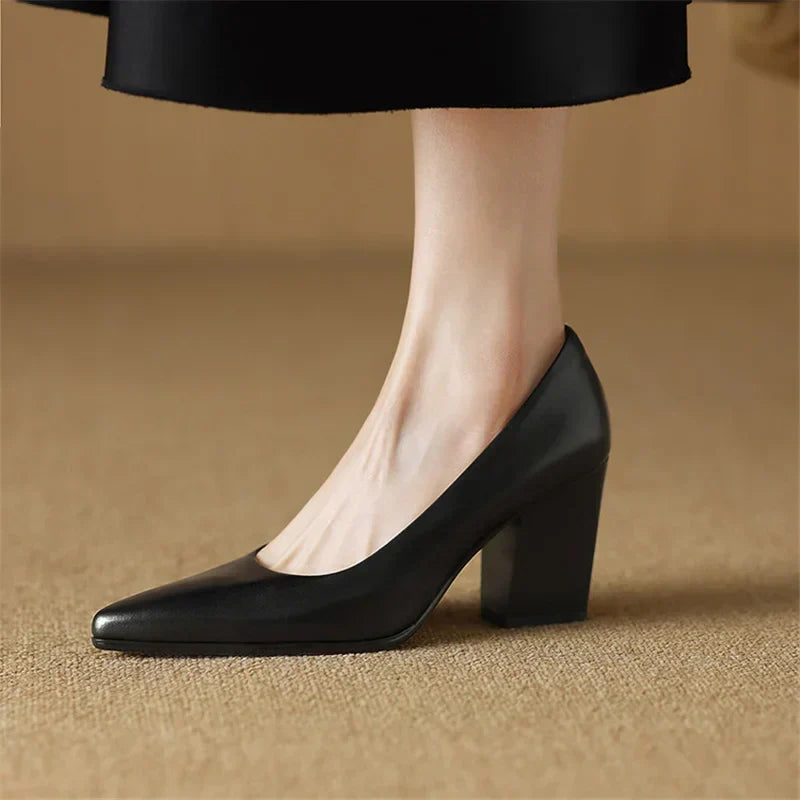 Camille™ | Elegant Pointed Heel Pumps