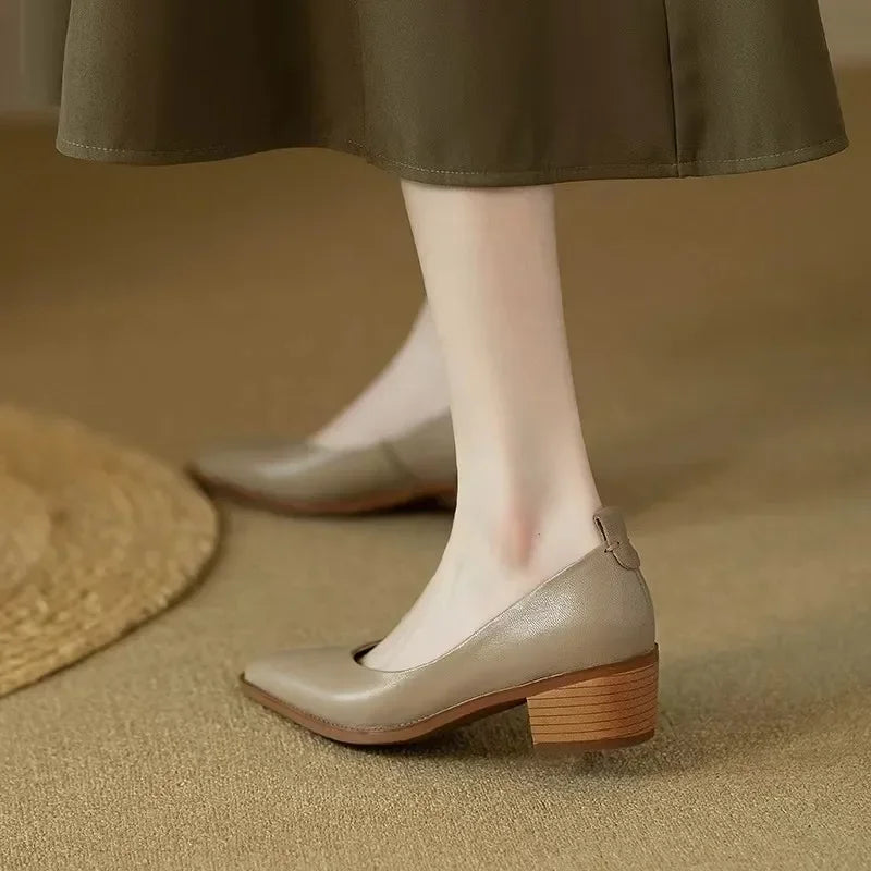 Daphne™ | Classic Block Heel Pumps