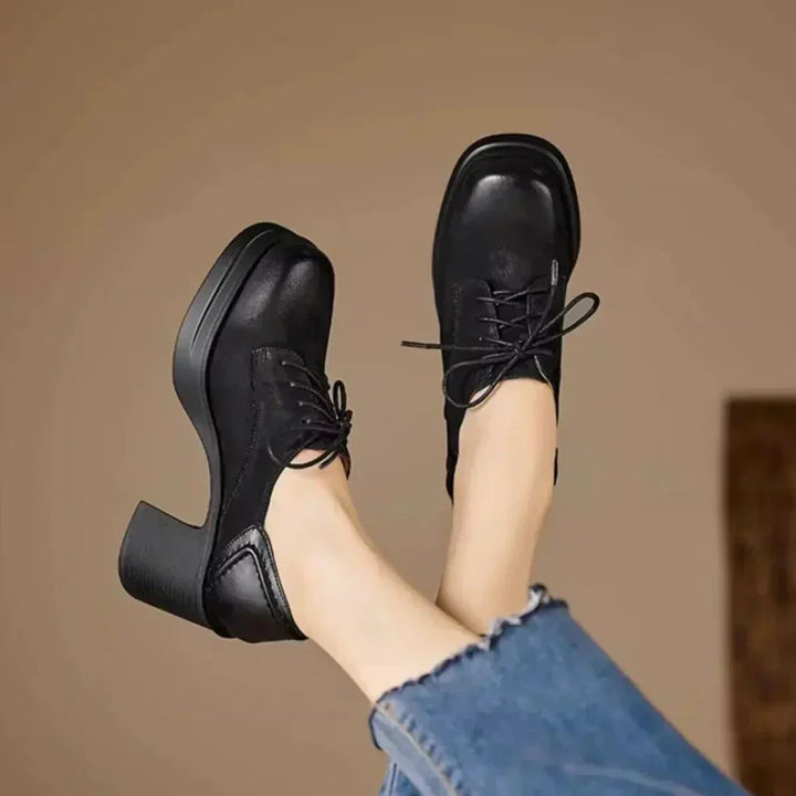 Evelyn™ | Vintage Block Heel Pumps