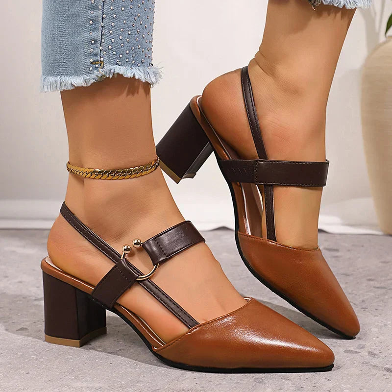 Mirette™ | Ring-Accent Statement Heels