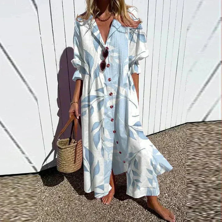 -Soleil™ | Breezy Boho Maxi Dress-