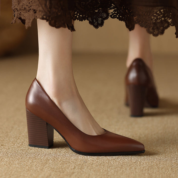 Camille™ | Elegant Pointed Heel Pumps