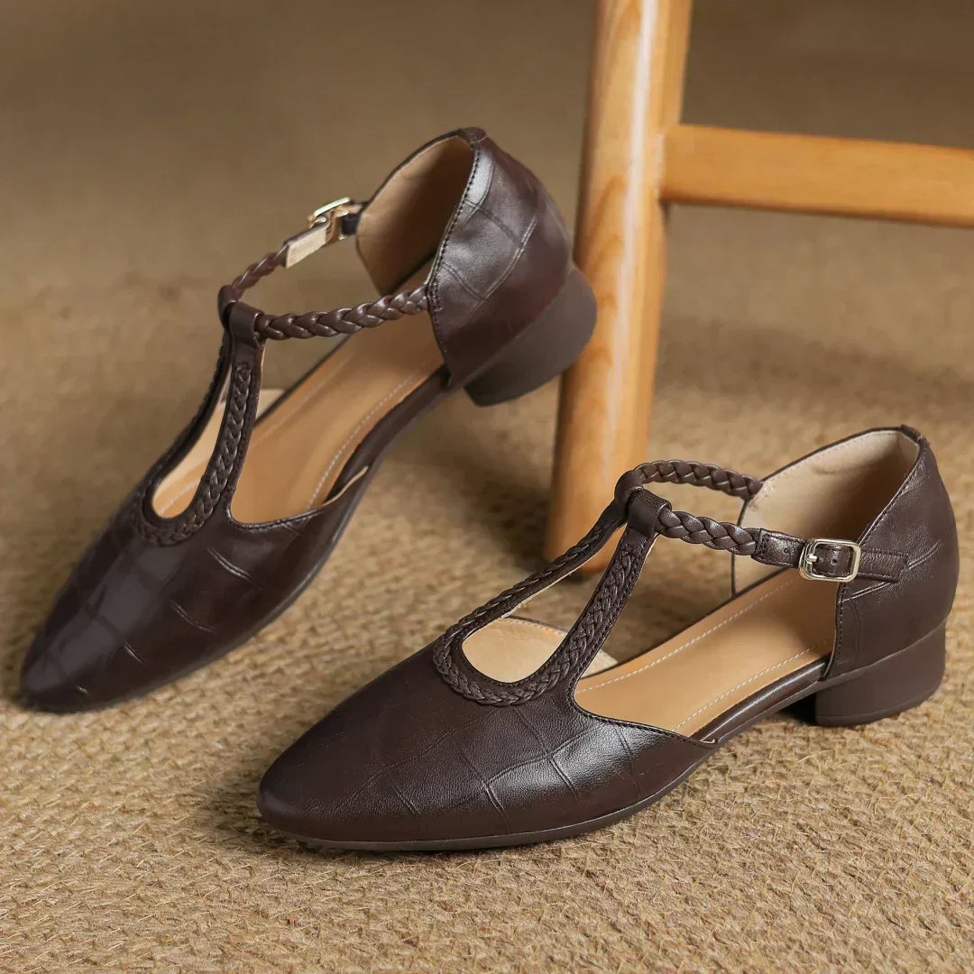 Juliette™ | Feminine T Strap Mary Jane Shoes