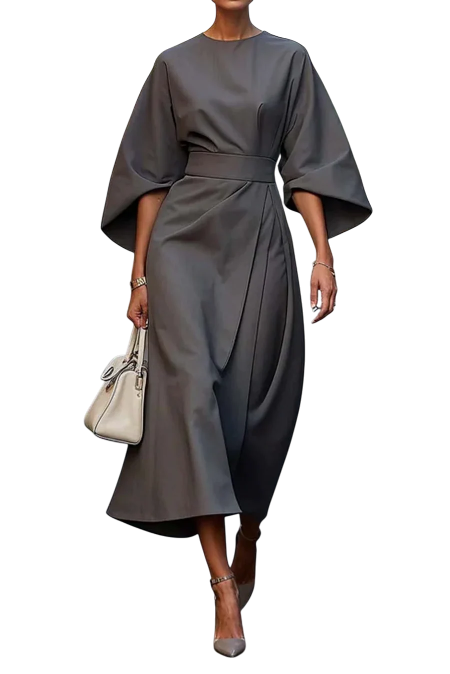 Cressida™ | Lantern Sleeve Dress