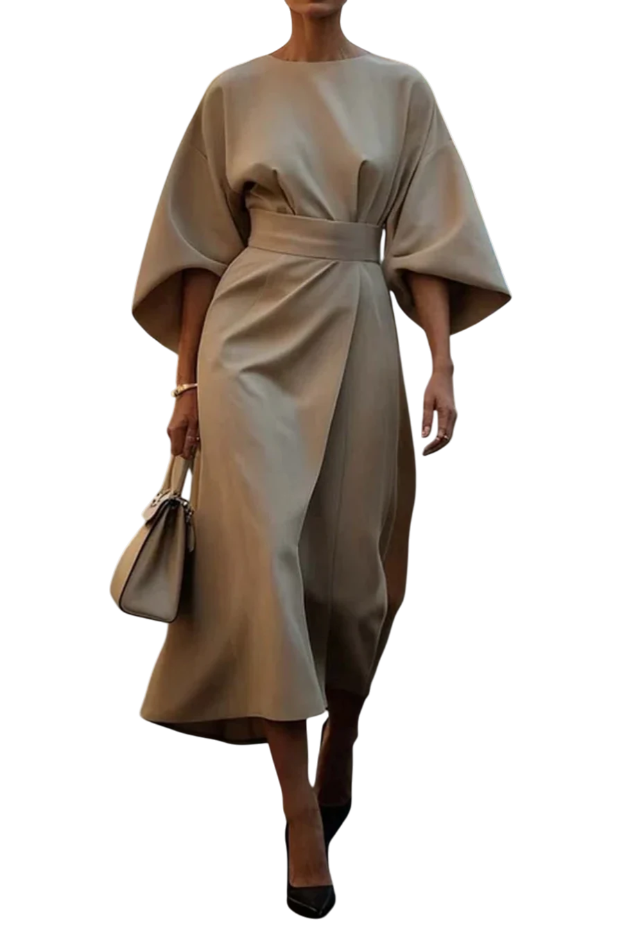 Cressida™ | Lantern Sleeve Dress