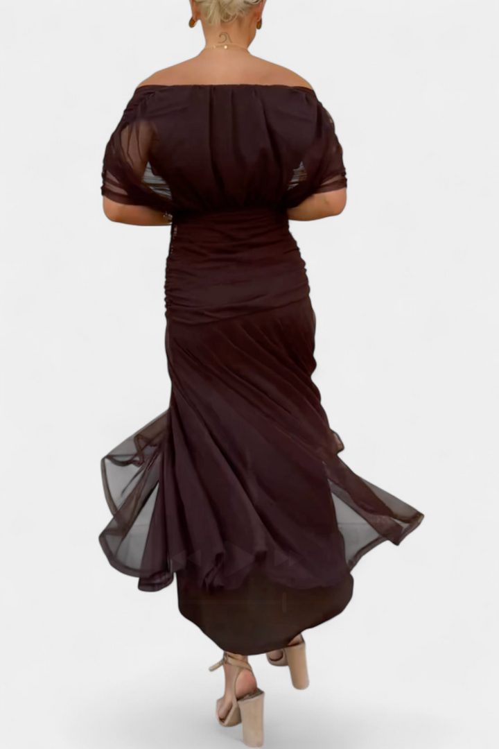 Aurora™ | Dreamy Floral Pleated Maxi Dress